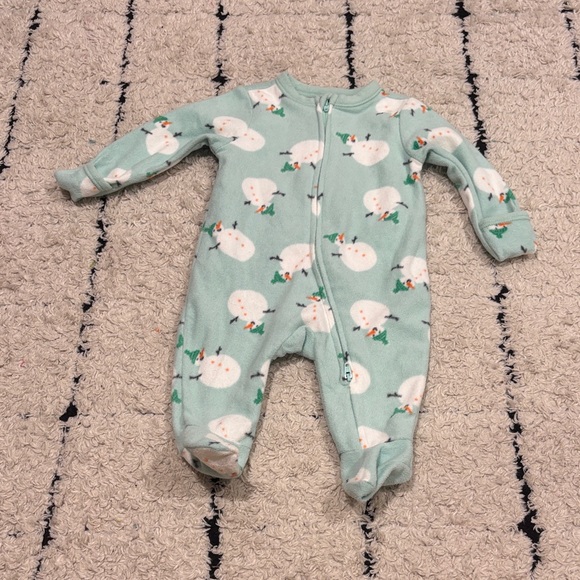 Old Navy Snowman Pajamas - Picture 1 of 3